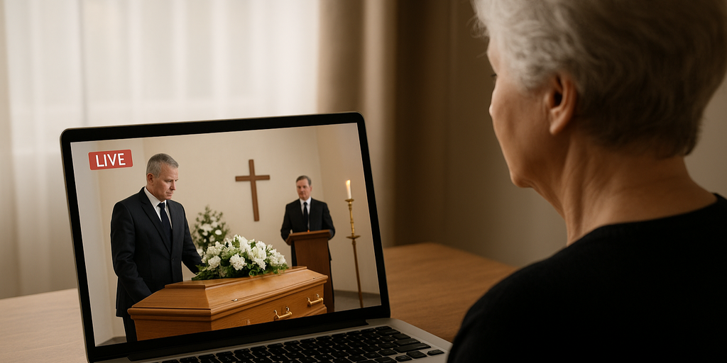 The Benefits of Live Streaming a Funeral Ceremony